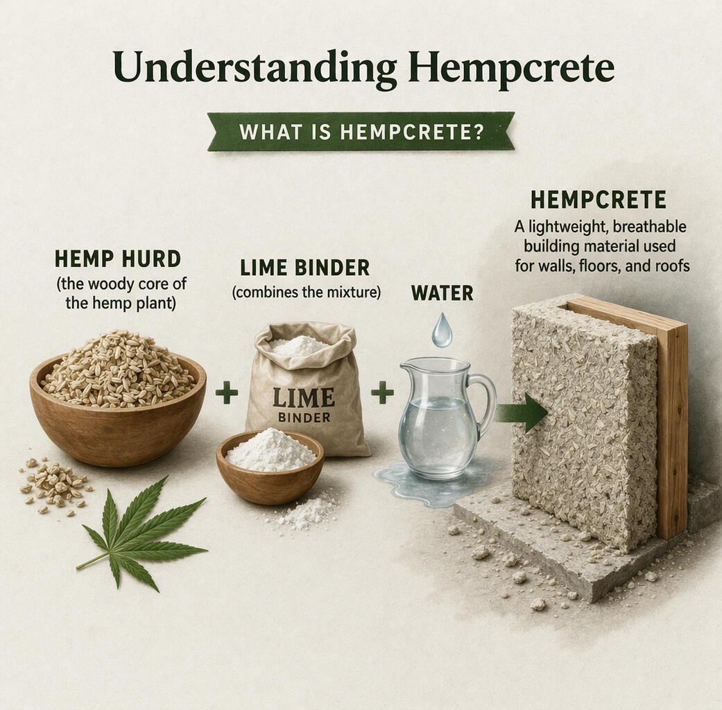 Hempcrete blocks